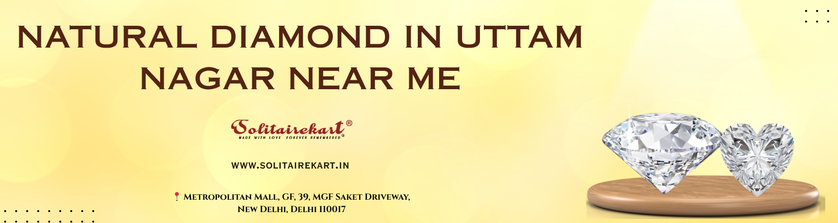 Discover the Finest Natural Diamond in Uttam Nagar Near Me